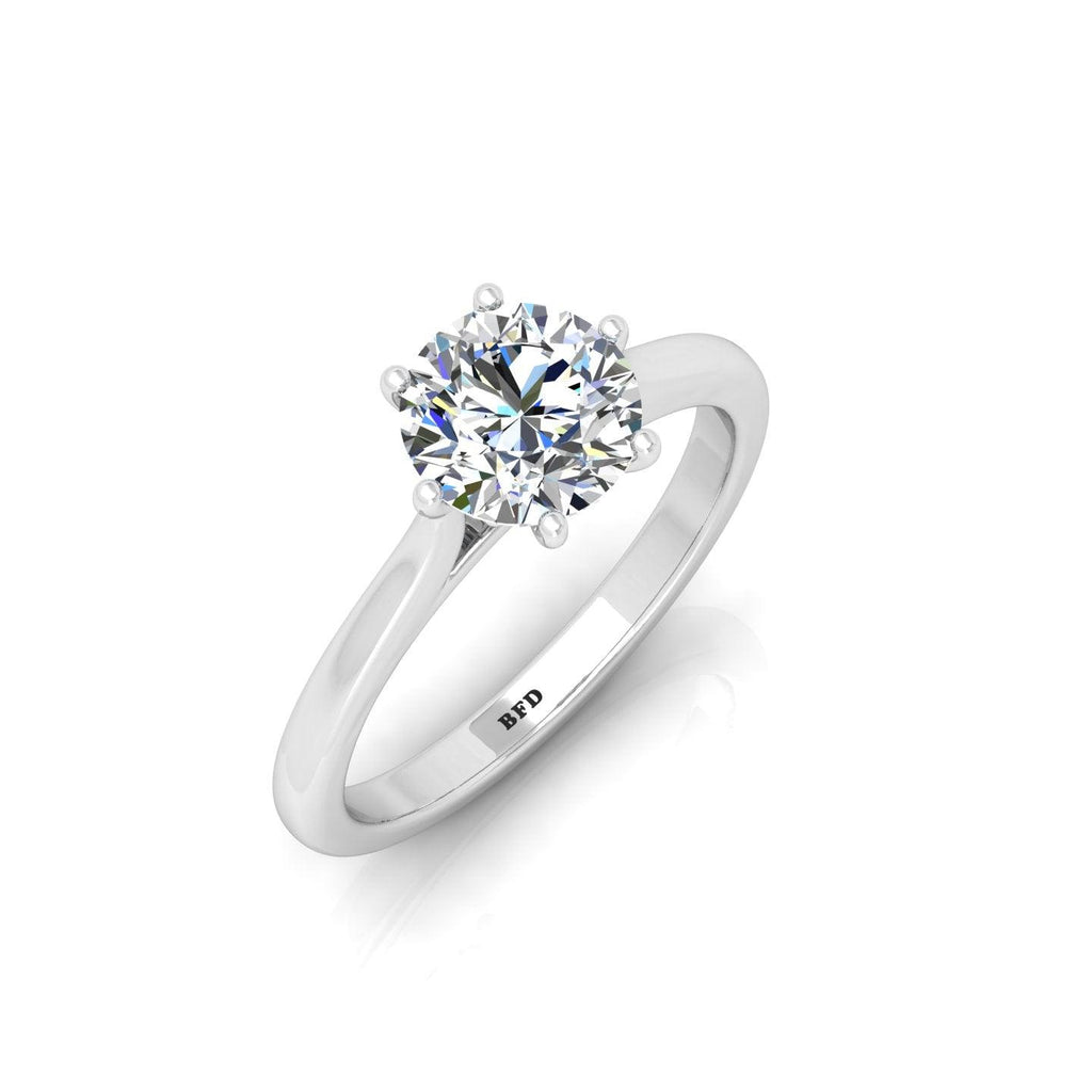 lab grown diamond engagement ring