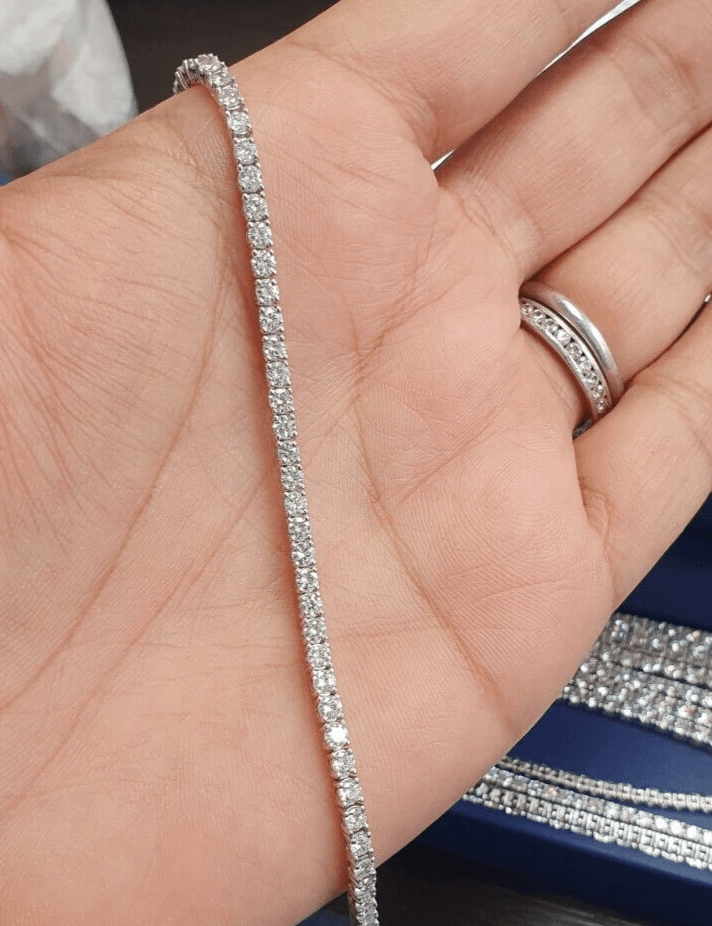Wide collection of lab‑grown diamond tennis, adjustable & fashion bracelets 