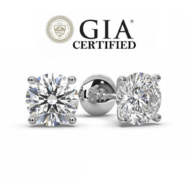D/VVS2 Diamond Studs
