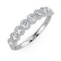 Diamond Ring, Anniversary Ring, Wedding Ring, Eternity Ring, Women’s Ring, Ring for Women, Ring for Her, Bezel Set, Claw Set, Channel Set, Matching Band Ring , Half eternity Ring,