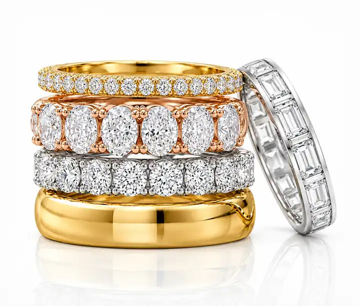 Wedding Rings from Amada Diamonds, London