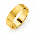 5mm Men’s Wedding Ring in 18K Gold