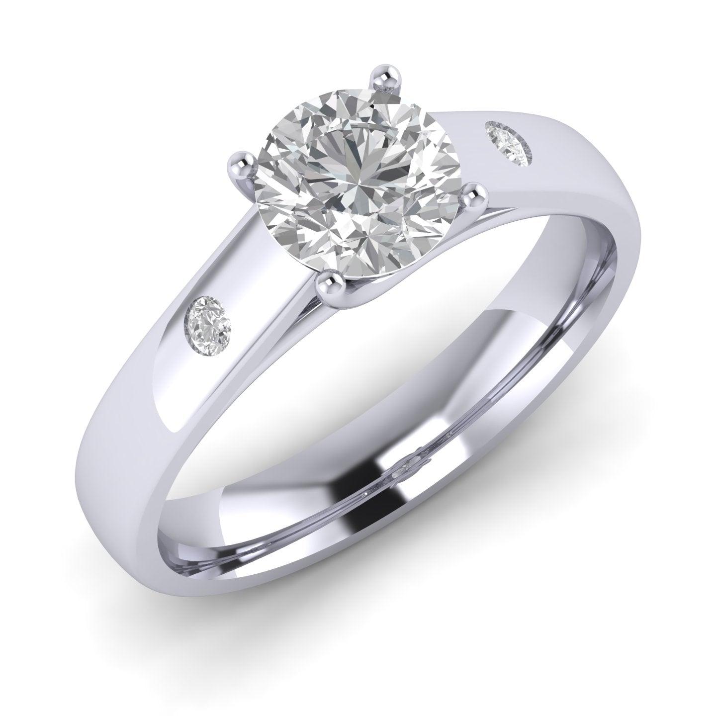 Classic Solitaire Engagement Ring - Customize your own