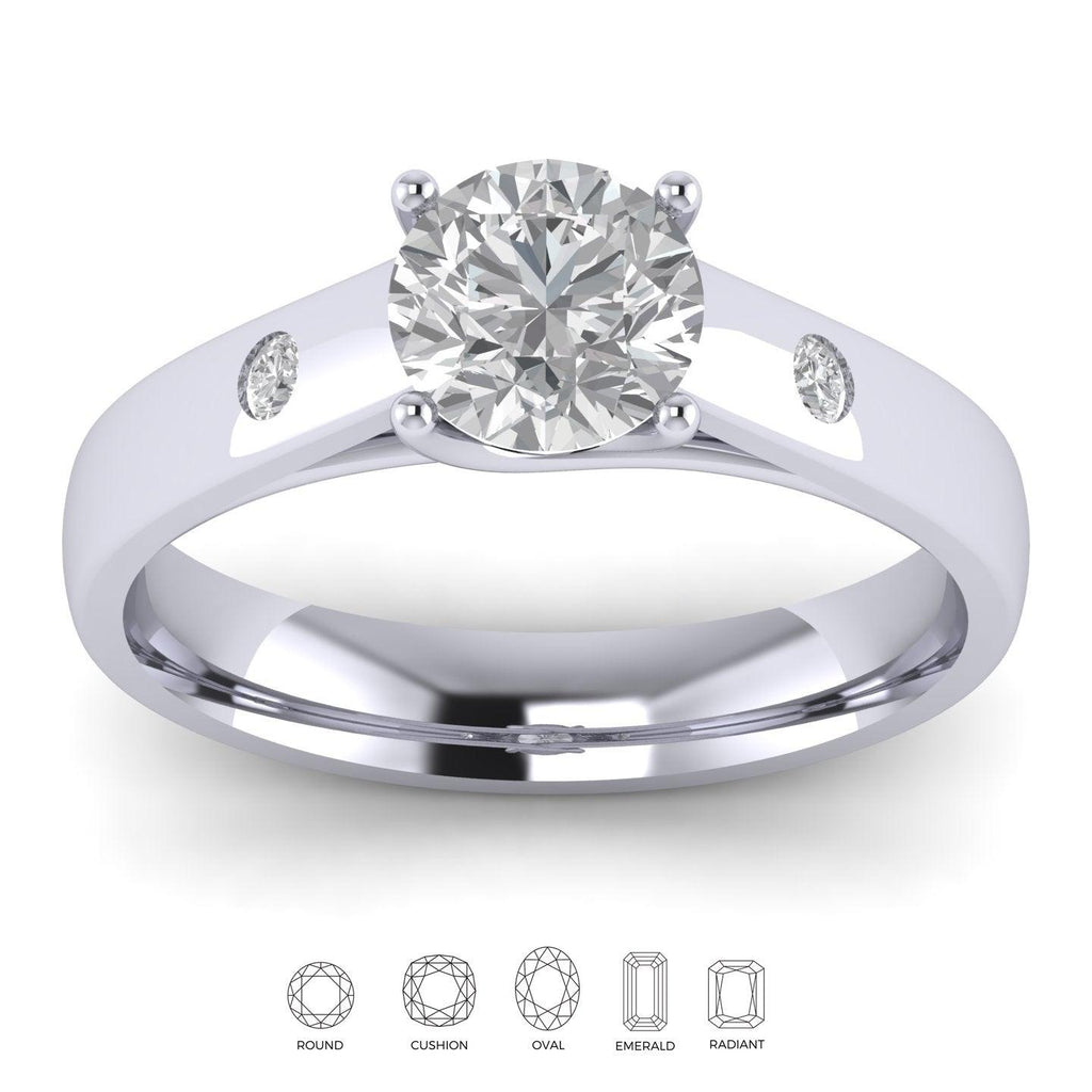 Classic Solitaire Engagement Ring - Customize your own