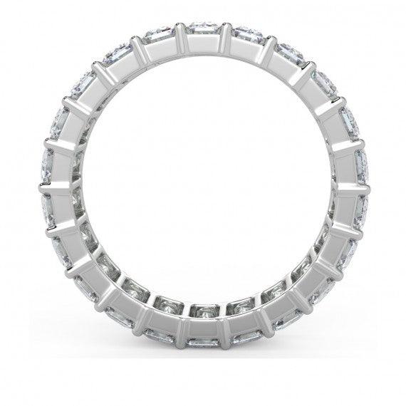 F/VS EMERALD FULL ETERNITY RING - 5.0Ct - 10.0Ct
