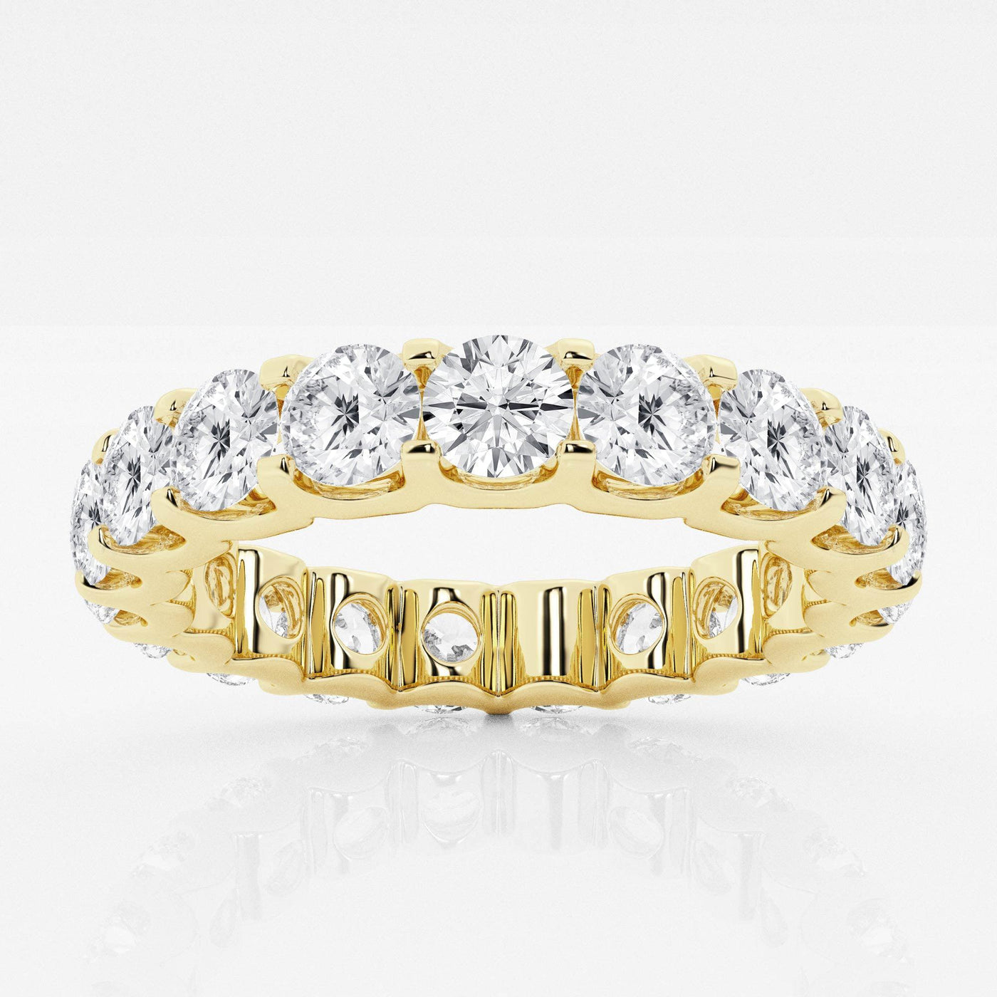 Trinity Diamond Eternity Wedding Ring 2.00 - 4.00 Carat