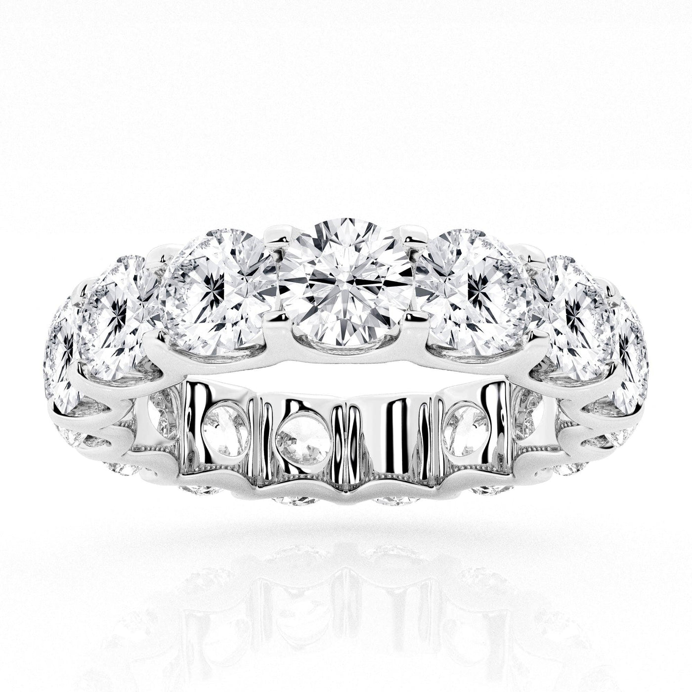 Trinity Diamond Eternity Wedding Ring 2.00 - 4.00 Carat