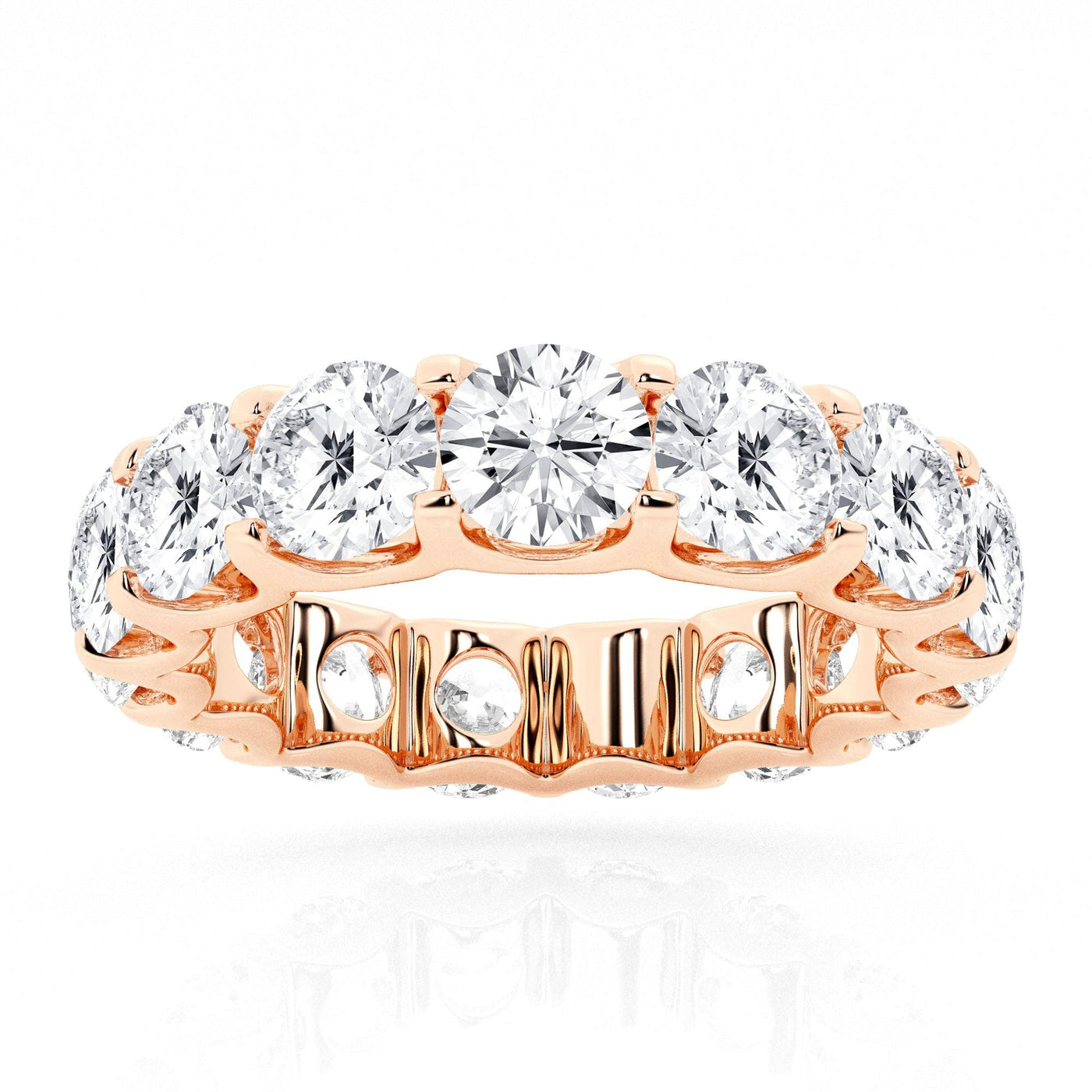 Trinity Diamond Eternity Wedding Ring 2.00 - 4.00 Carat