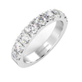 Clearance 10 Round Diamond Wedding Eternity Ring for Women's - 1.00Carat D/VVS