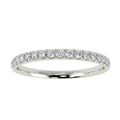 D/VVS 0.50Ct Round Diamond Micro Pave Set Full Eternity Ring for Women's - Amada Diamonds