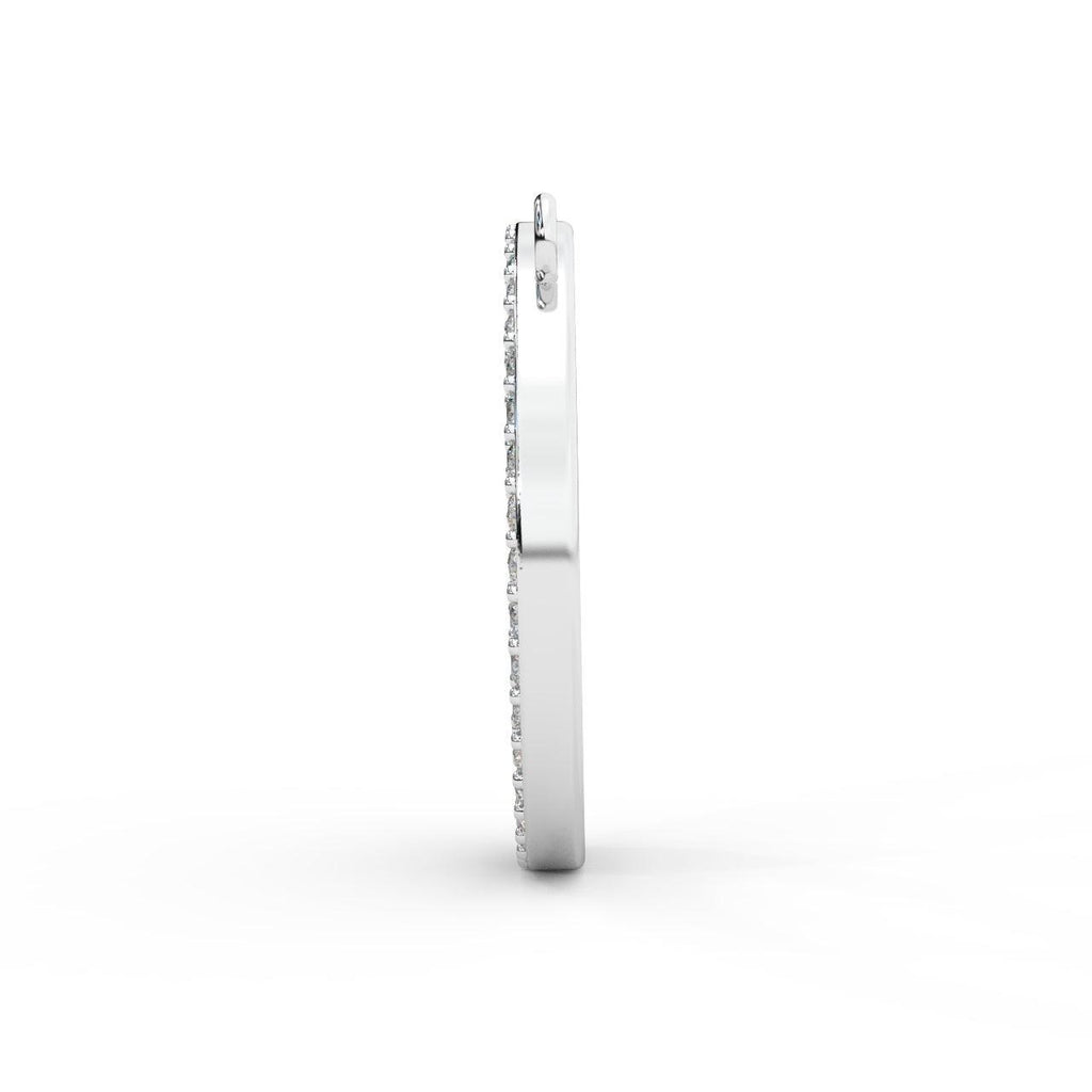 Natural Round Diamond Roulette Pendant For Her - 0.60 carat