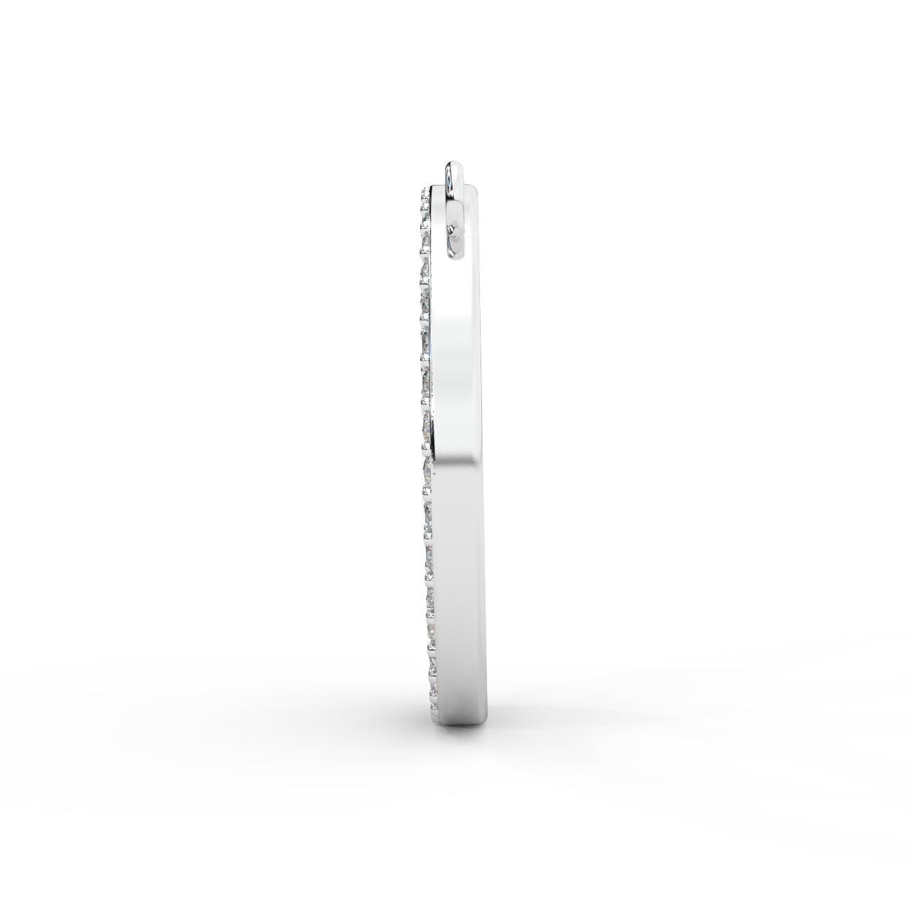 Natural Round Diamond Roulette Pendant For Her - 0.60 carat