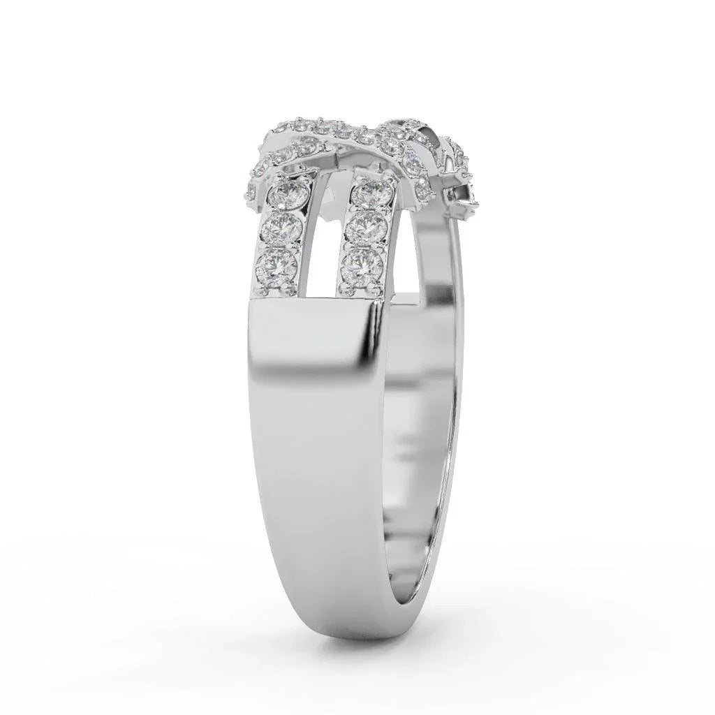 Diamond Ring, stackable Ring, Engagement Ring, Wedding Ring, Eternity Ring, Anniversary Ring, Designer Ring, Gold Ring, Women’s Ring, Ring for Women, Ring for Her, Micro Pave Set, Claw Set, Channel Set, Matching Band Ring 