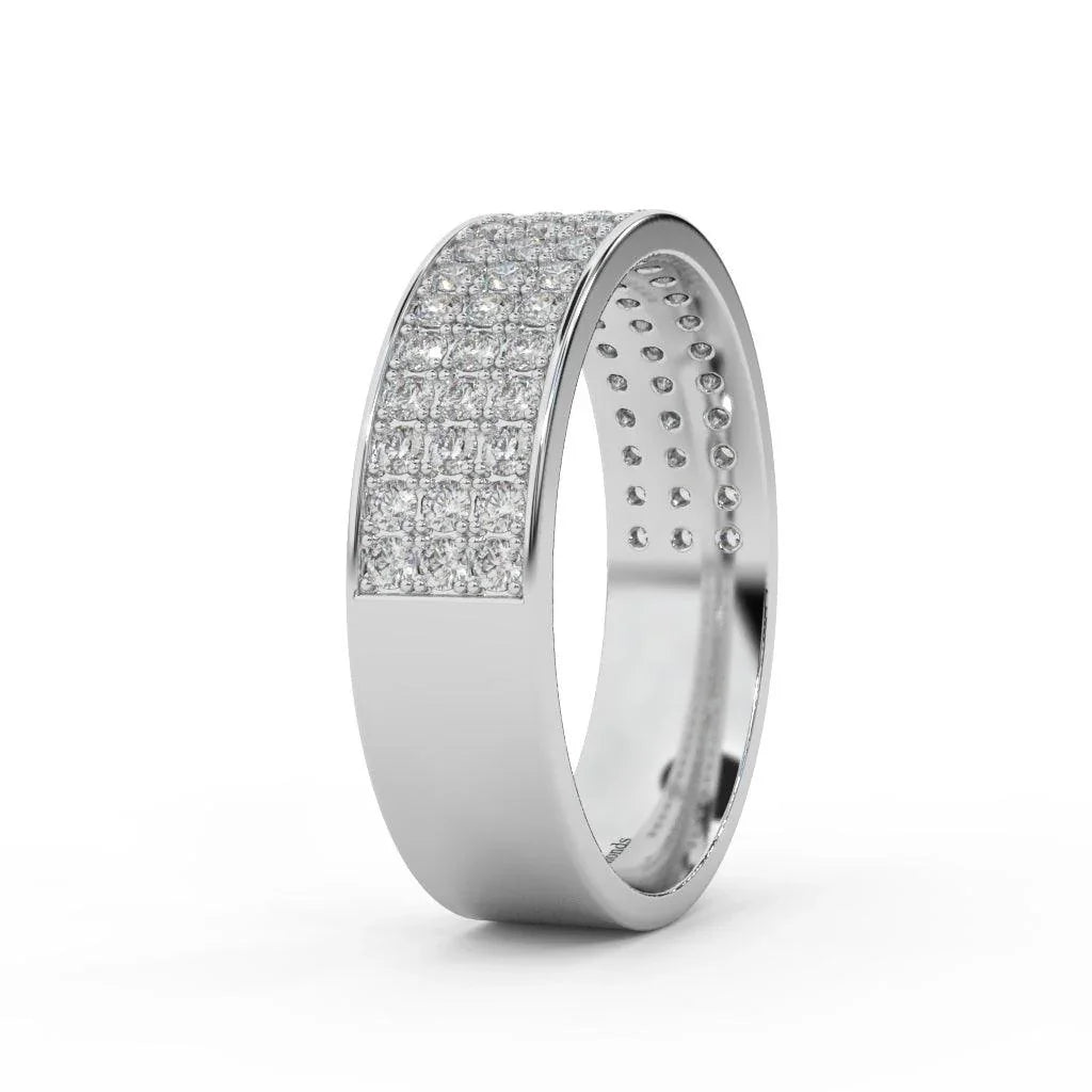 Diamond Ring, stackable Ring, Engagement Ring, Wedding Ring, Eternity Ring, Anniversary Ring, Gold Ring, Women’s Ring, Ring for Women, Ring for Her, Micro Pave Set, Claw Set, Channel Set, Matching Band Ring 