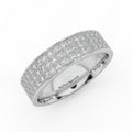 Diamond Ring, stackable Ring, Engagement Ring, Wedding Ring, Eternity Ring, Anniversary Ring, Gold Ring, Women’s Ring, Ring for Women, Ring for Her, Micro Pave Set, Claw Set, Channel Set, Matching Band Ring 