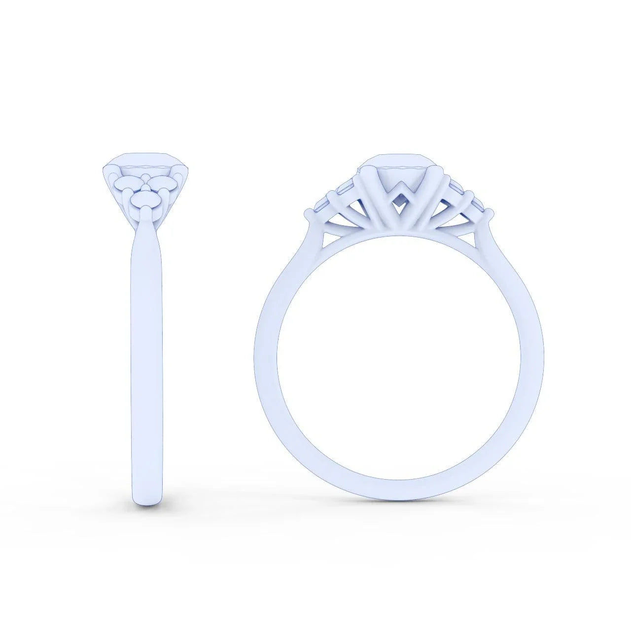 Best Deal..! Round Diamond Engagement Ring Women's Ring - 1.00 Carat