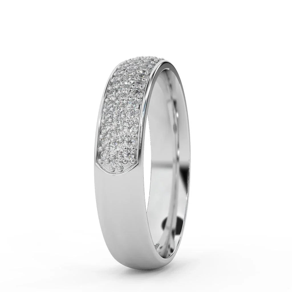 Diamond Ring, stackable Ring, Engagement Ring, Wedding Ring, Eternity Ring, Anniversary Ring, Gold Ring, Women’s Ring, Ring for Women, Ring for Her, Micro Pave Set, Claw Set, Channel Set, Matching Band Ring 