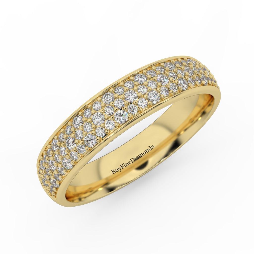 Diamond Ring, stackable Ring, Engagement Ring, Wedding Ring, Eternity Ring, Anniversary Ring, Gold Ring, Women’s Ring, Ring for Women, Ring for Her, Micro Pave Set, Claw Set, Channel Set, Matching Band Ring 