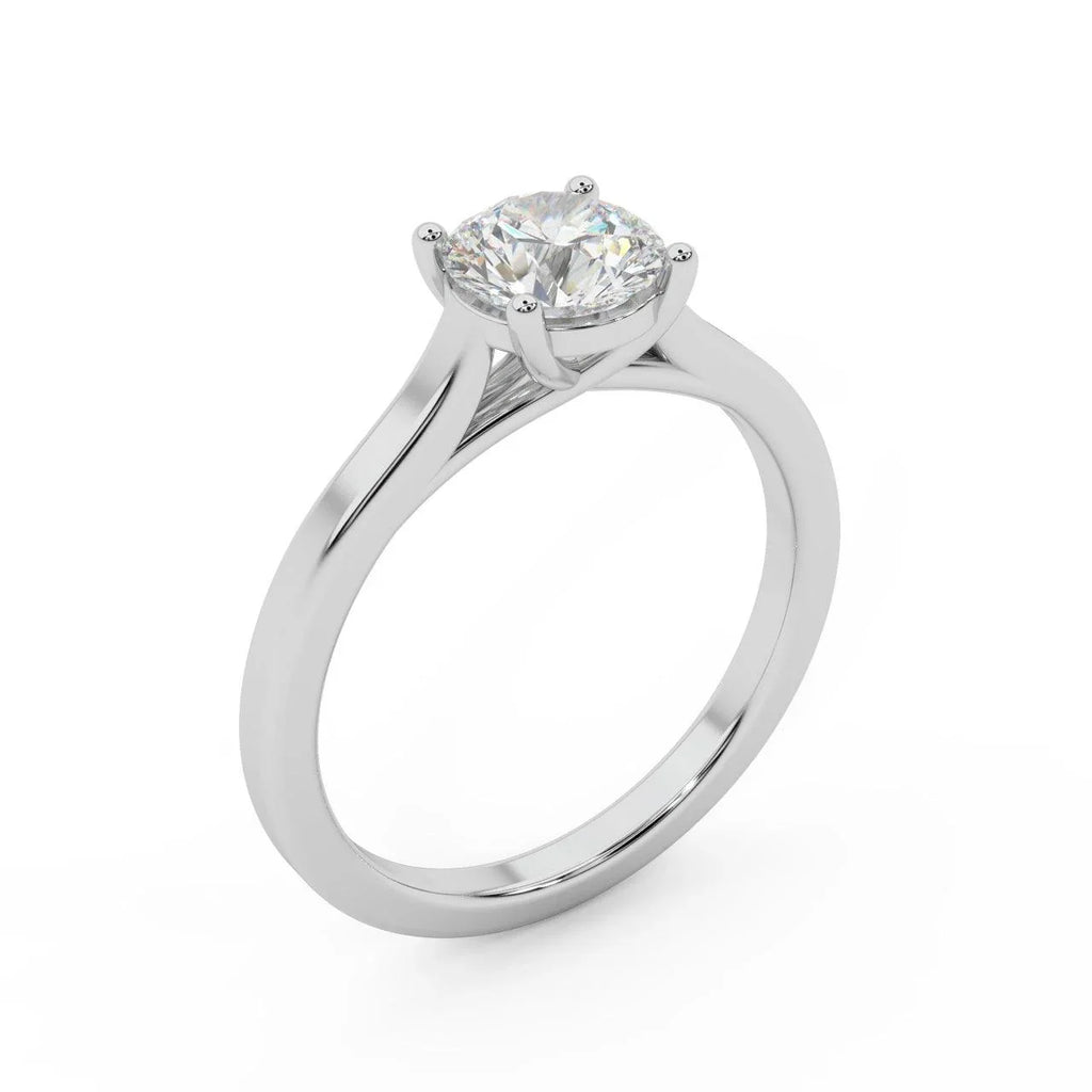 Round Diamond Lucida Solitaire Engagement Ring 1.00ct E/VS