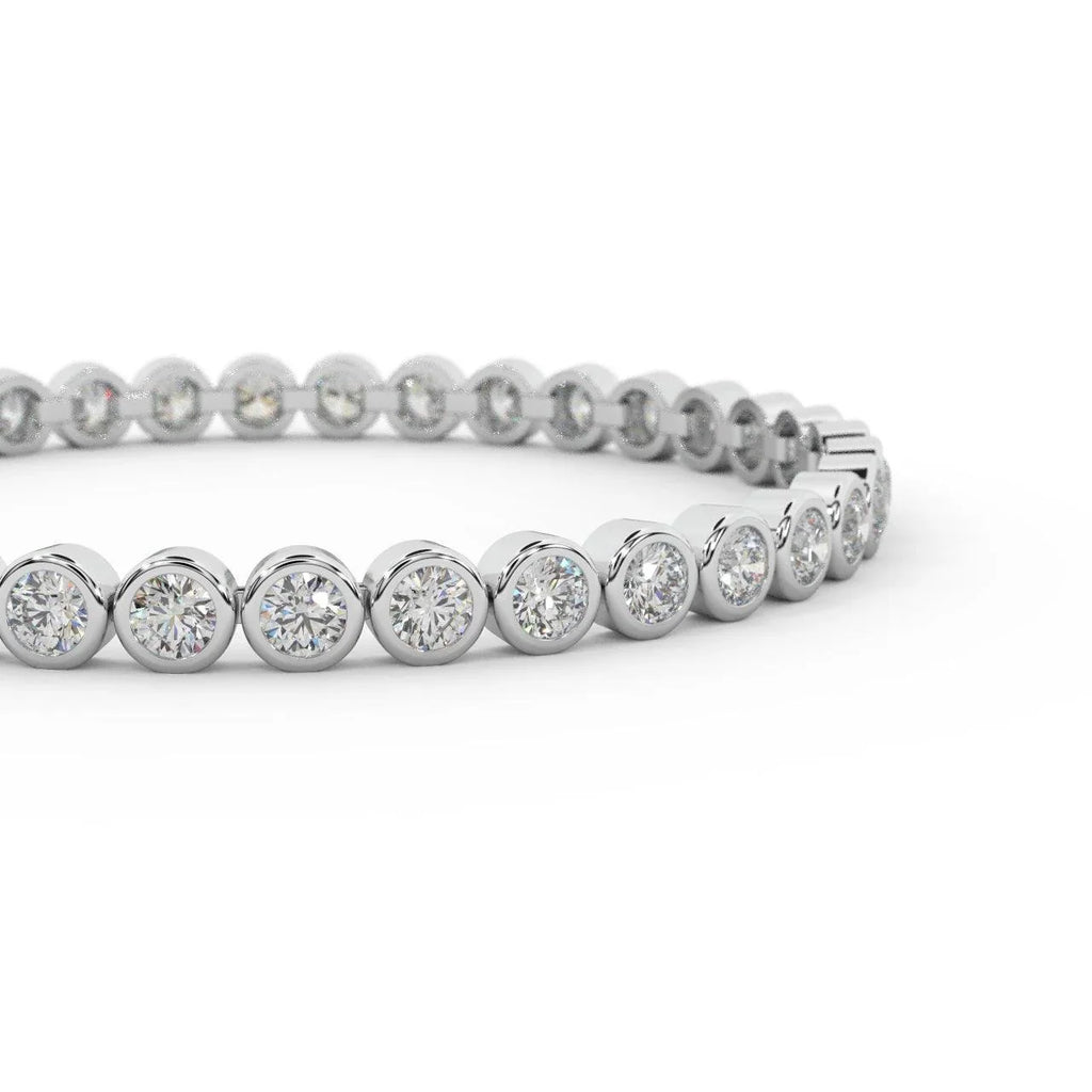 top quality lab grown diamonds tennis bracelet