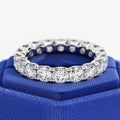 Round Diamond U Prong Full Eternity Ring for Women's - 2.00Carat - 3.00Carat - D/VVS
