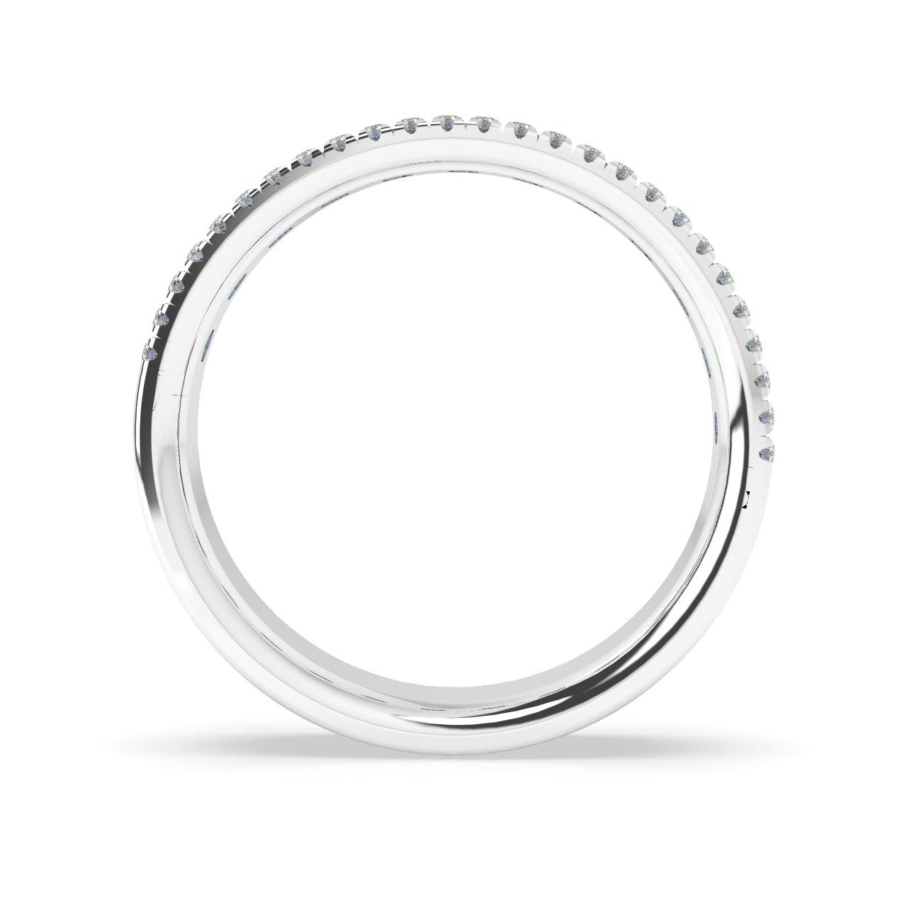 Sapphire and Diamond Designer Half Eternity Ring 1.50Ct