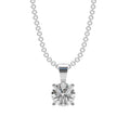 Round Diamond Solitaire Pendant Necklace for Women - (0.40ct-0.60ct)