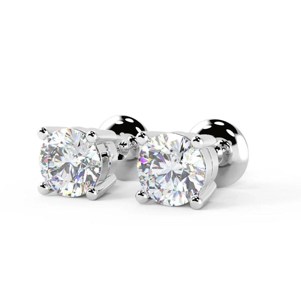 GIA Certified Diamond Earrings by Amada Diamonds