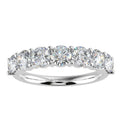 1.00ct D/VVS 7 Round Diamond Eternity Rings For Women - Amada Diamonds