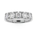 Classic 1.00Ct D/VVS Round Diamond Anniversary Ring, UK Hallmarked Gold