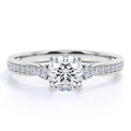 Lab Grown Diamond Engagement Ring for Womens - 1.00 Carat D/VS